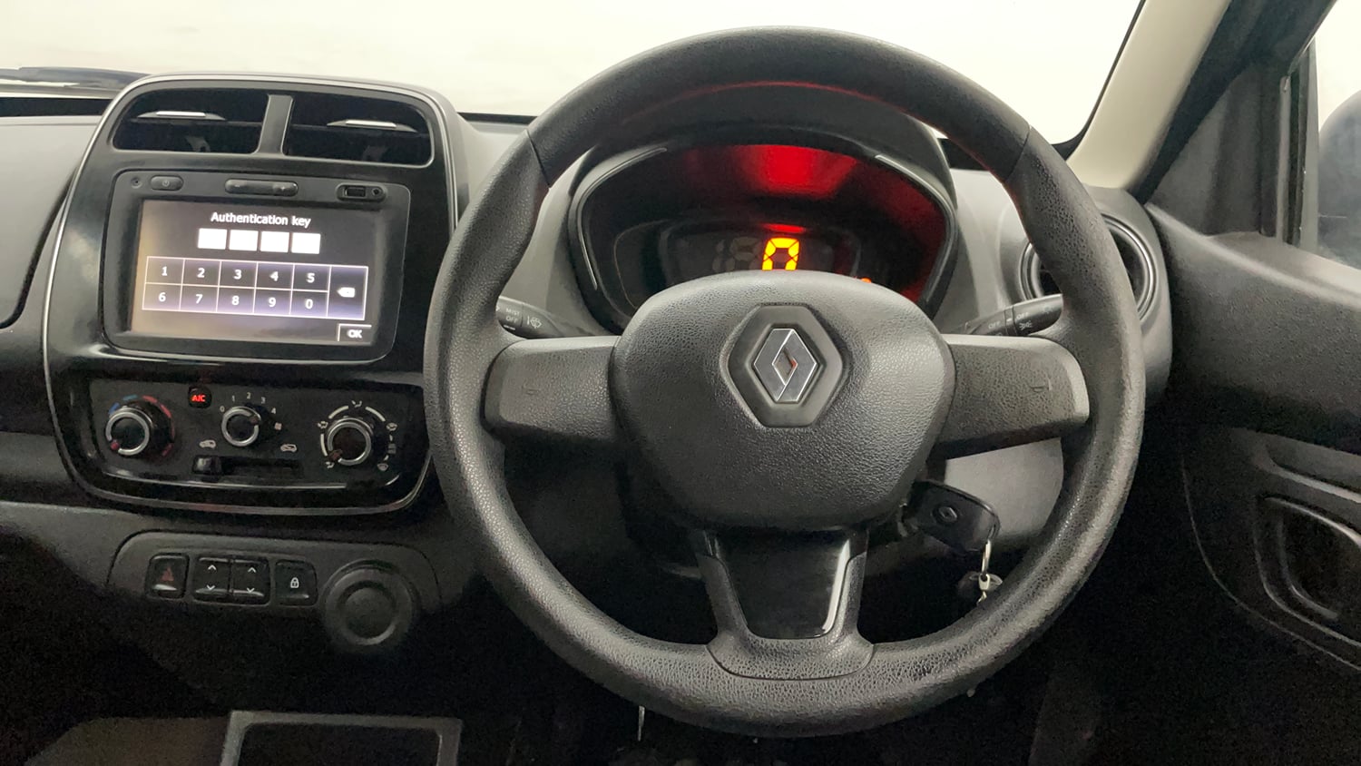 Used 2017 Renault Kwid RXT Petrol Manual interior STEERING VIEW