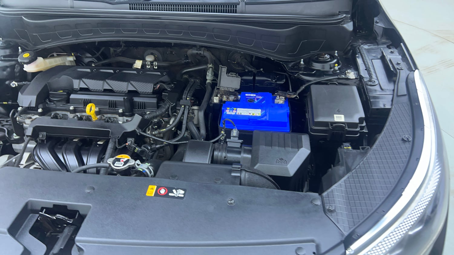 Used 2023 kia Seltos HTX 1.5 IVT Petrol Automatic engine ENGINE LEFT SIDE VIEW