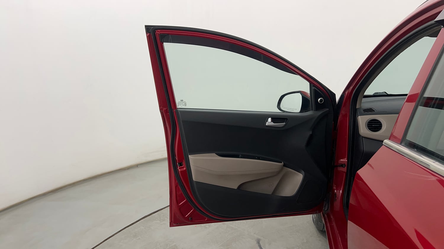 Used 2018 Hyundai Grand i10 Asta 1.2 Kappa VTVT Petrol Manual interior LEFT FRONT DOOR OPEN VIEW