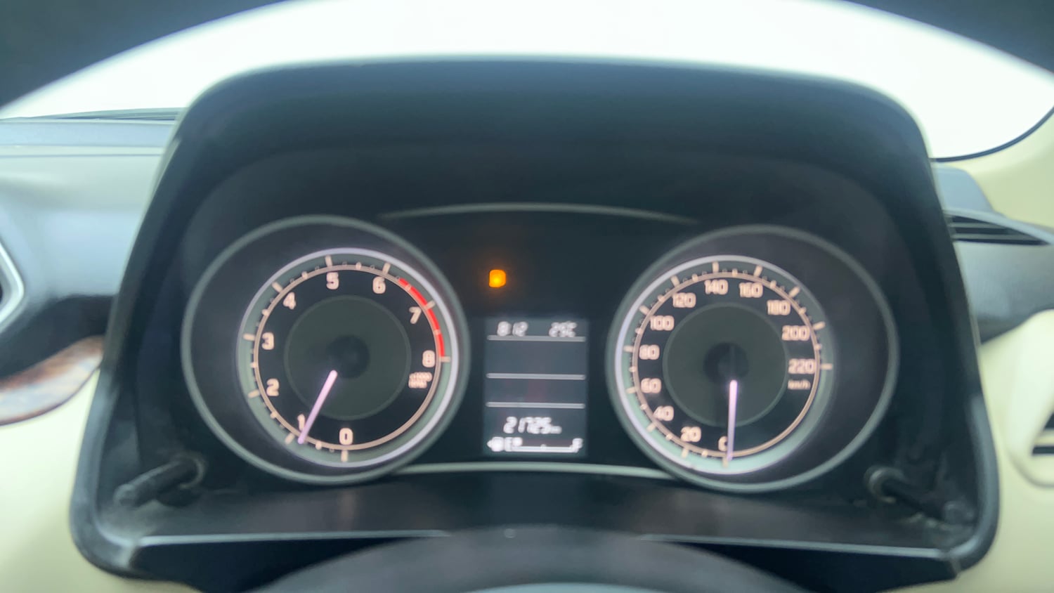 Used 2018 Maruti Suzuki Dzire ZXi Petrol Manual interior CLUSTERMETER VIEW