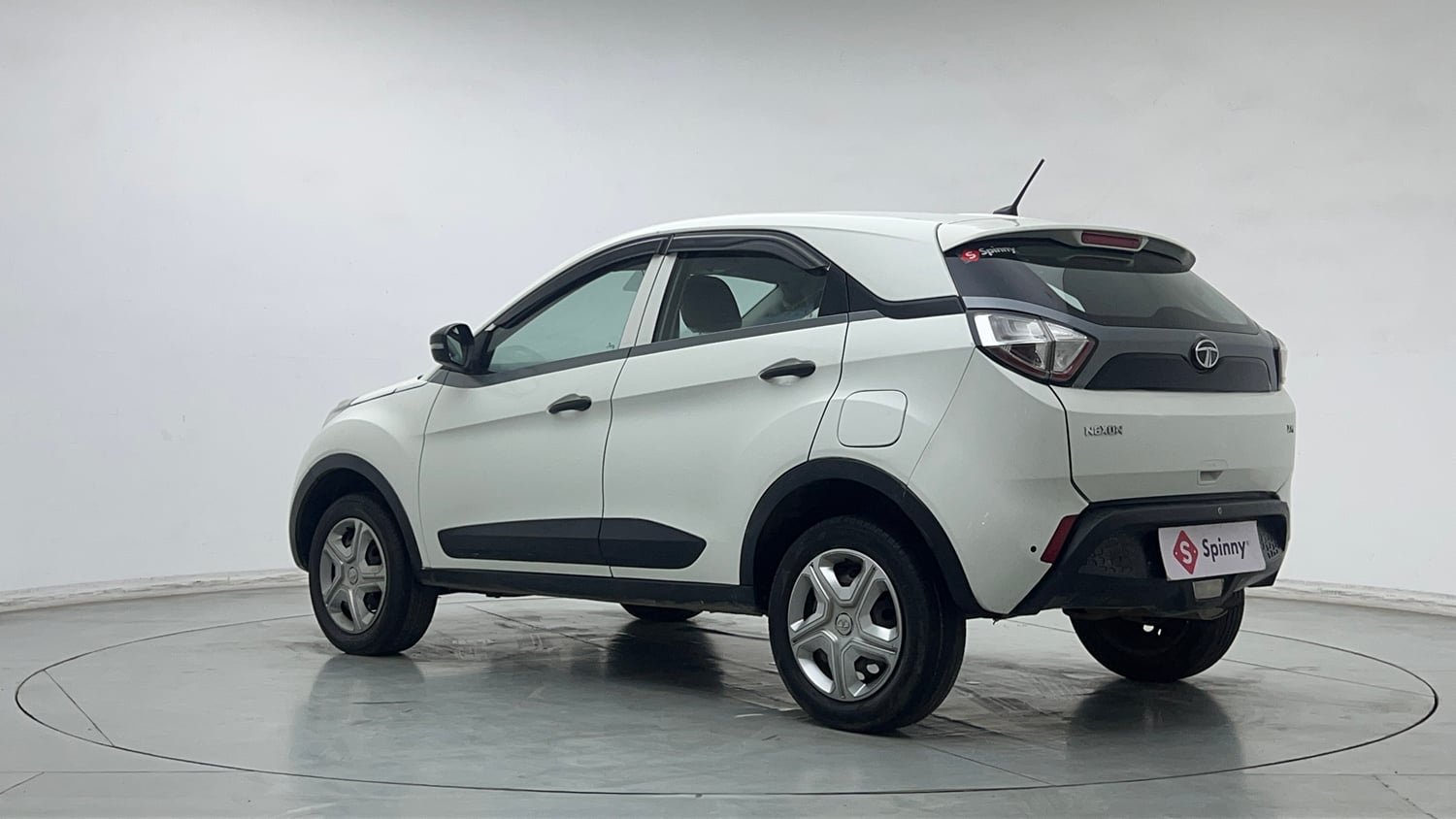 Used 2019 Tata Nexon XM Petrol Manual exterior LEFT REAR CORNER VIEW