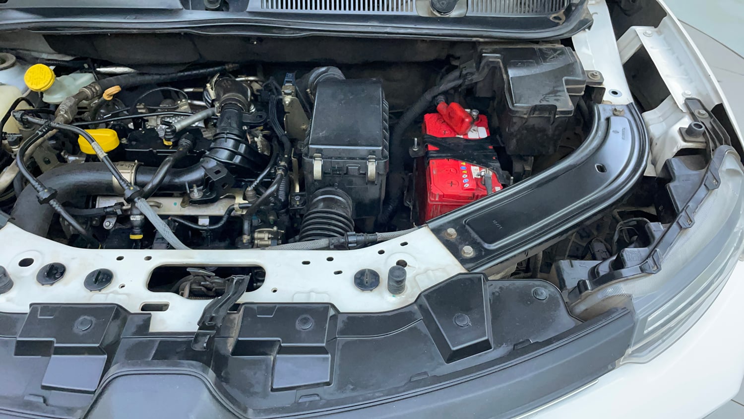 Used 2021 Renault Kiger RXZ Turbo CVT Dual Tone Petrol Automatic engine ENGINE LEFT SIDE VIEW