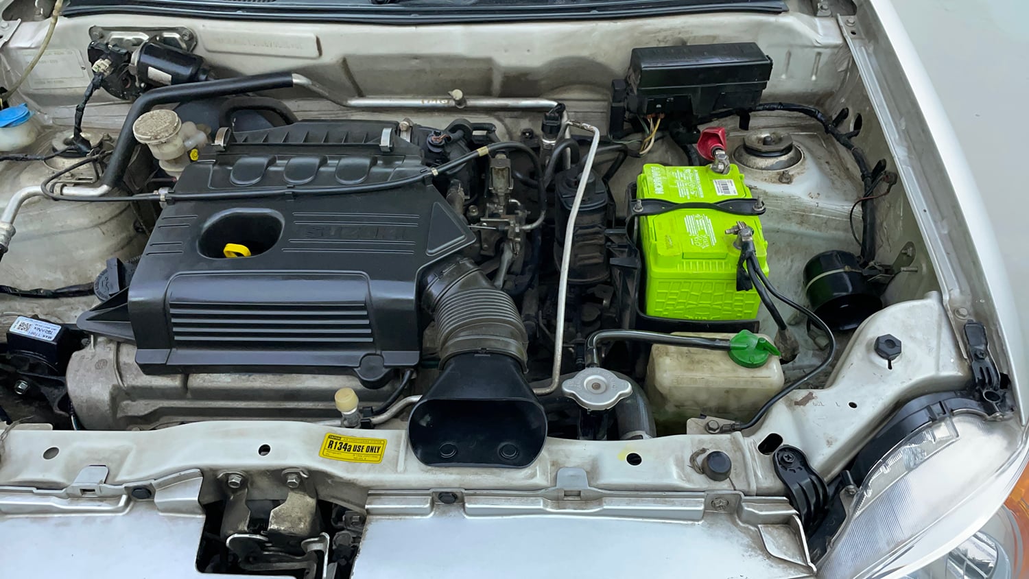 Used 2014 Maruti Suzuki Alto K10 VXi Petrol Manual engine ENGINE LEFT SIDE VIEW