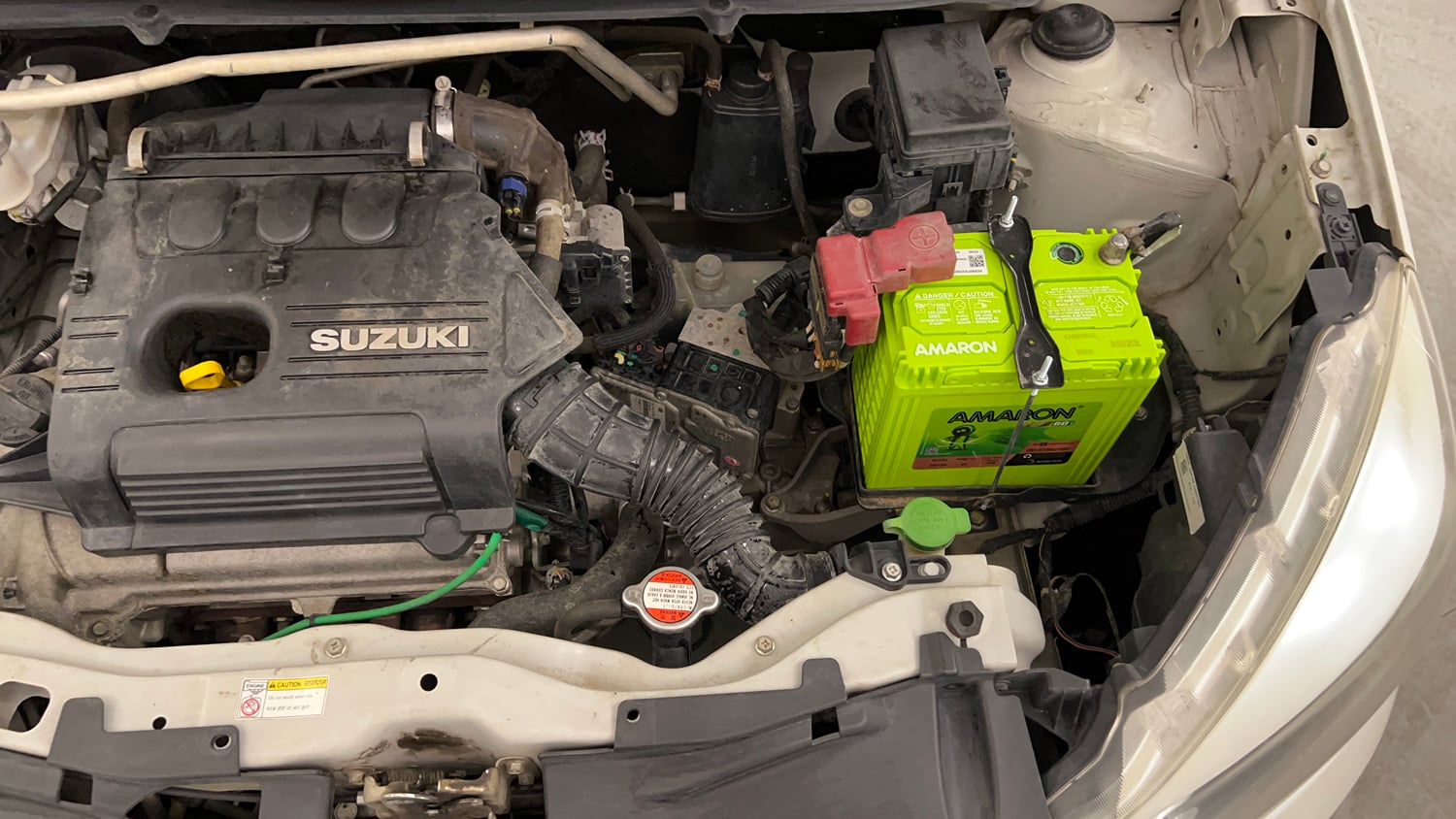 Used 2014 Maruti Suzuki Celerio VXi AMT Petrol Automatic engine ENGINE LEFT SIDE VIEW