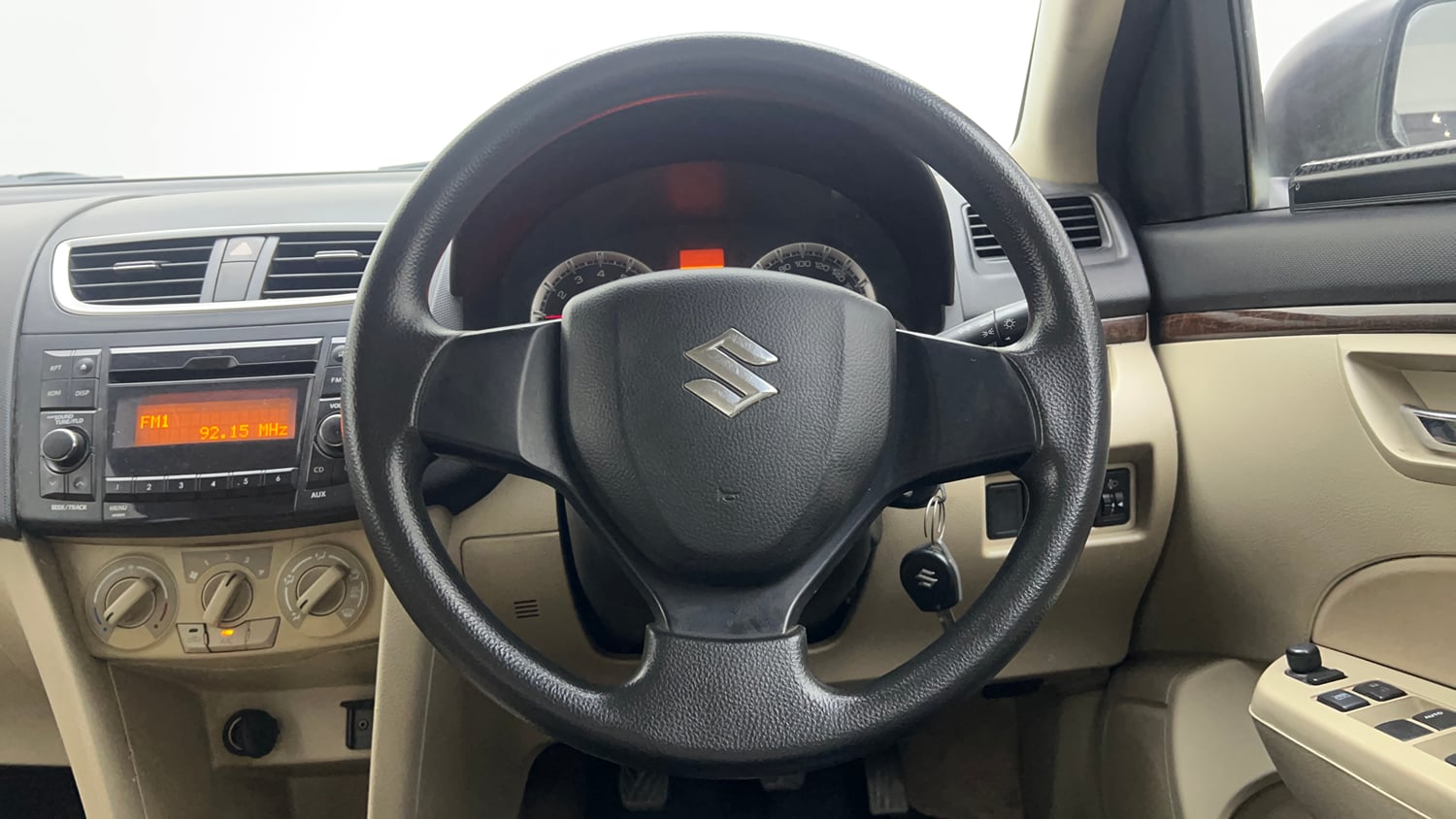 Used 2015 Maruti Suzuki Swift Dzire VXI Petrol Manual interior STEERING VIEW