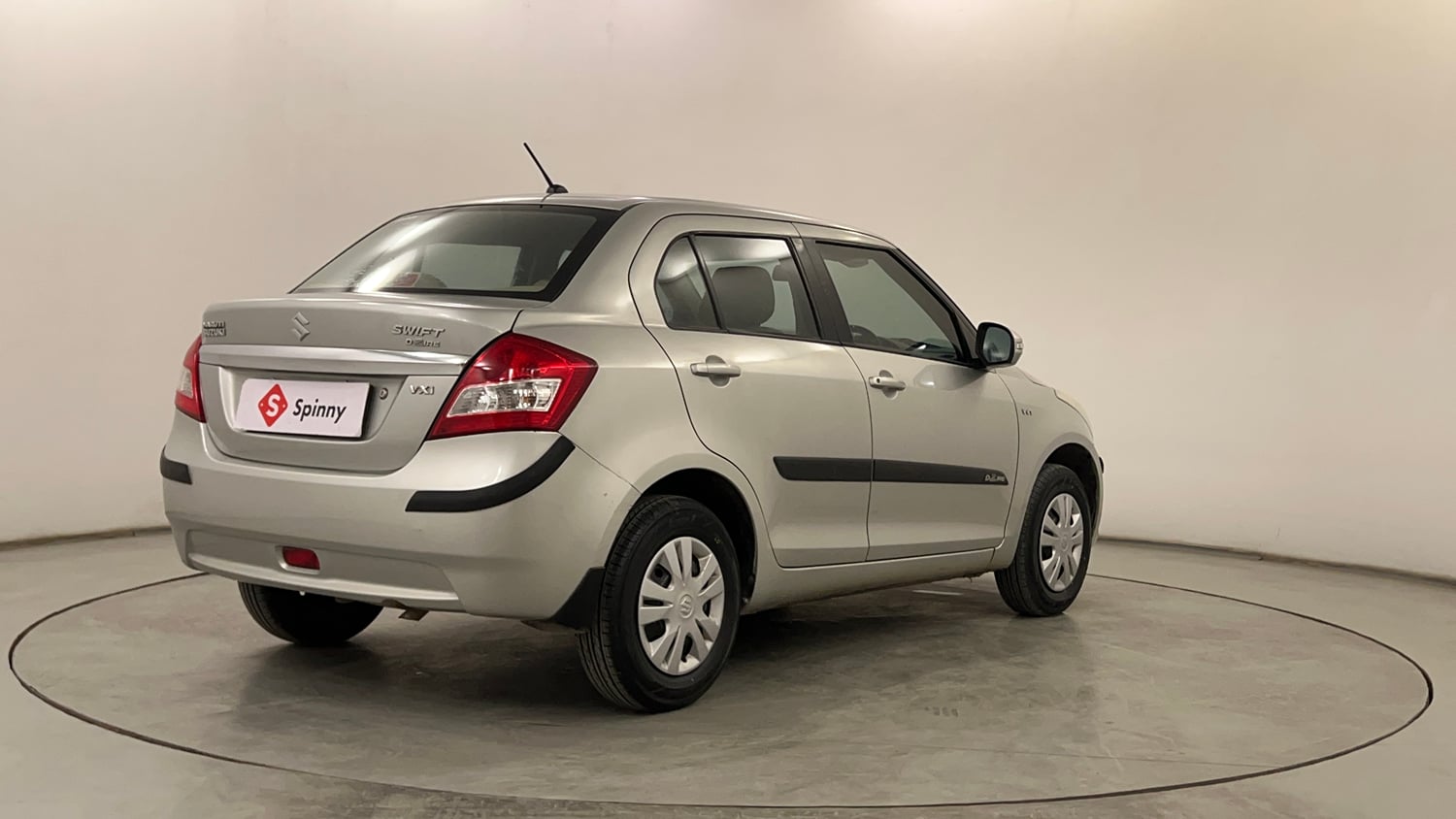 Used 2012 Maruti Suzuki Swift Dzire VXI Petrol Manual exterior RIGHT REAR CORNER VIEW