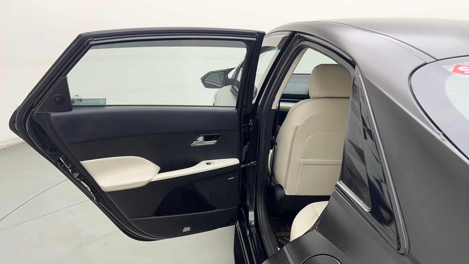 Used 2023 Hyundai Verna SX (O) 1.5 Petrol IVT Petrol Automatic interior LEFT REAR DOOR OPEN VIEW