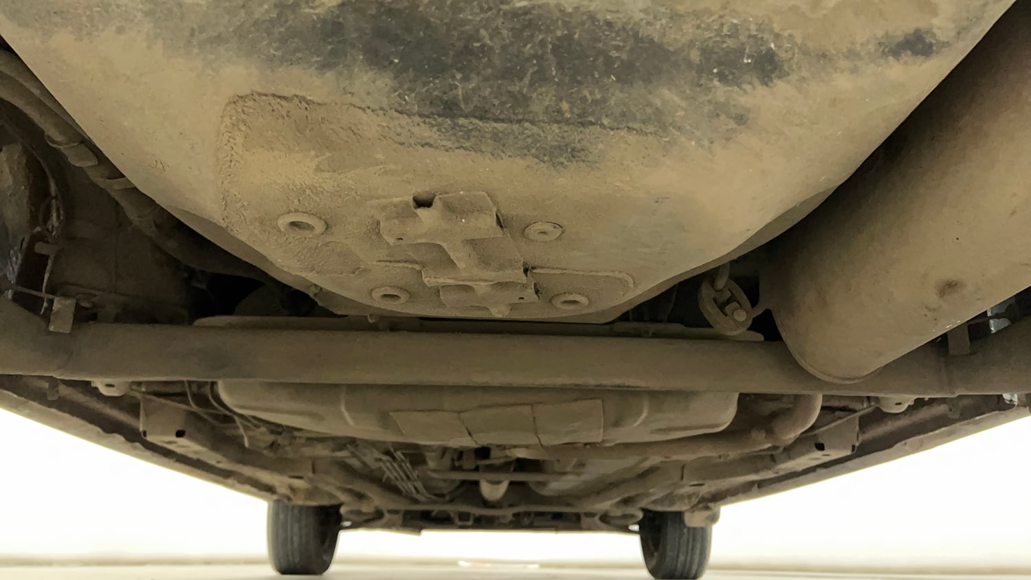 Used 2023 Tata Tiago XM CNG Cng Manual extra REAR UNDERBODY VIEW (TAKEN FROM REAR)