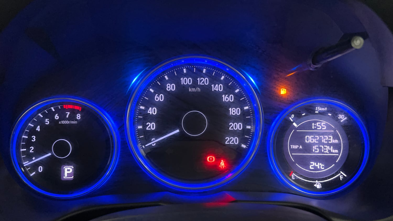 Used 2016 Honda City SV CVT Petrol Automatic interior CLUSTERMETER VIEW