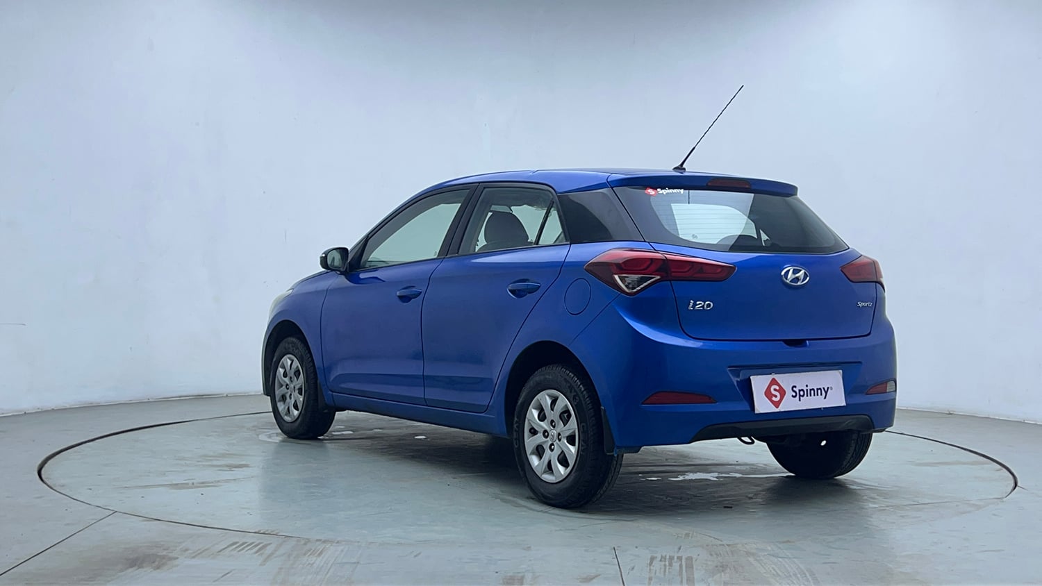 Used 2017 Hyundai Elite i20 Sportz 1.2 Petrol Manual exterior LEFT REAR CORNER VIEW