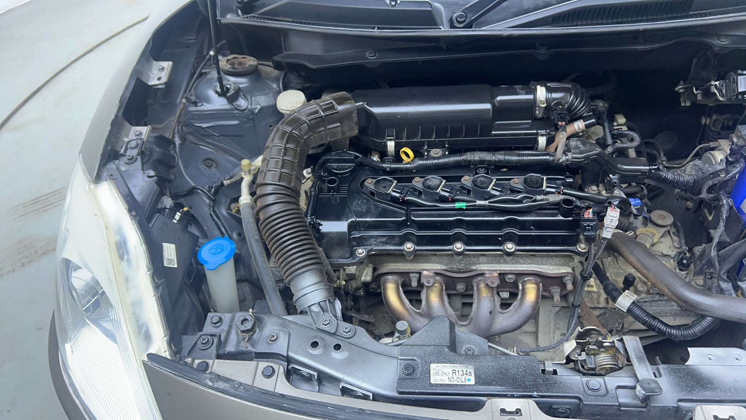 Used 2018 Maruti Suzuki Dzire ZXi Petrol Manual engine ENGINE RIGHT SIDE VIEW