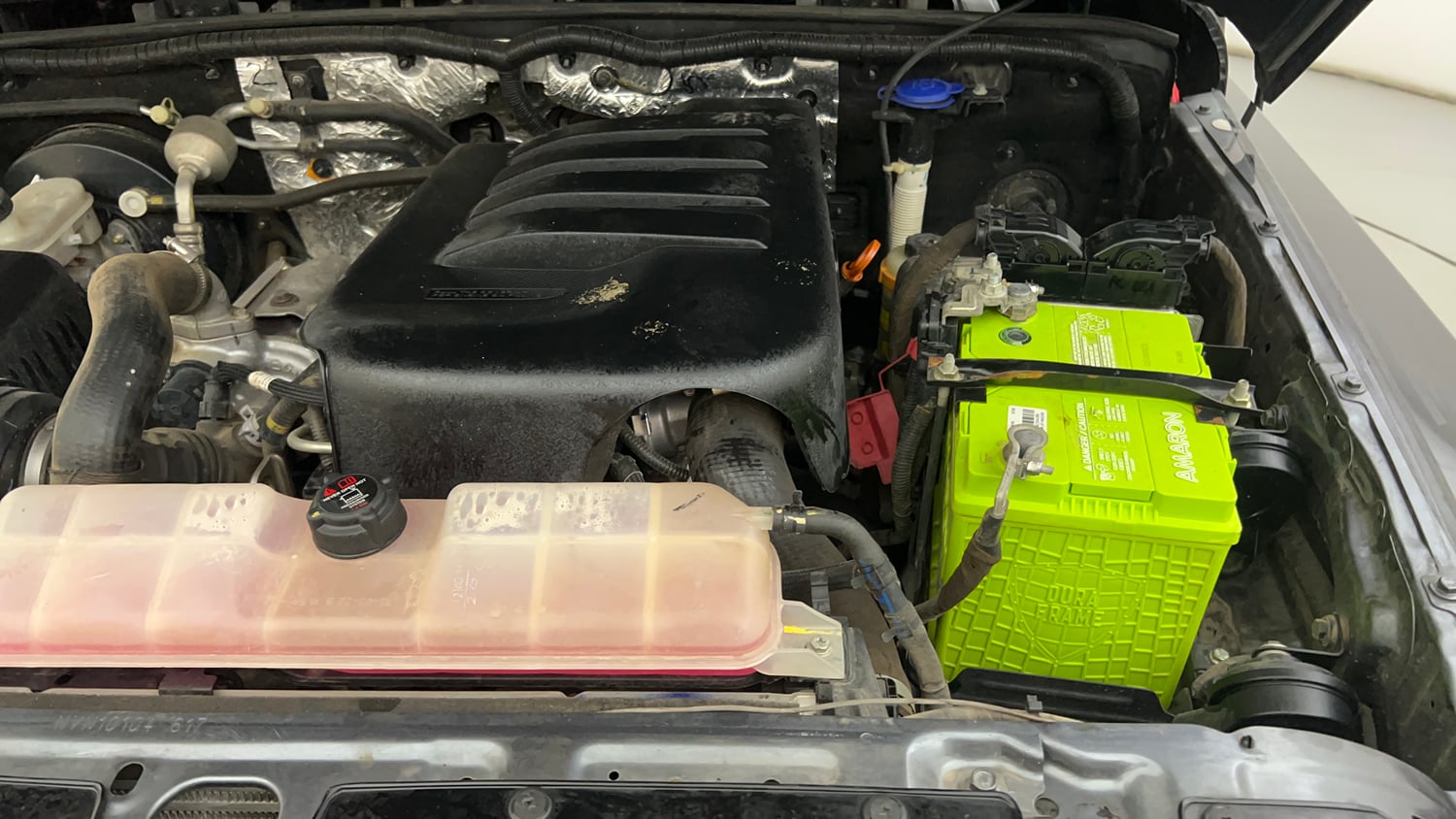 Used 2022 mahindra Thar LX Hard Top Petrol AT 4WD Petrol Automatic engine ENGINE LEFT SIDE VIEW