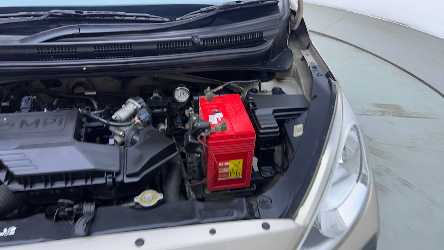 Used 2022 hyundai Santro Sportz Executive CNG Cng Manual engine ENGINE LEFT SIDE VIEW