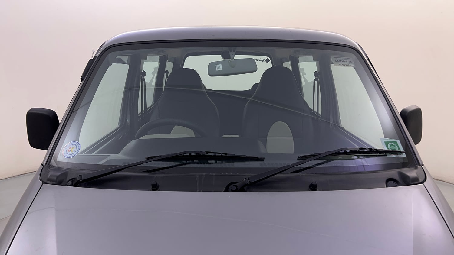 Used 2024 Maruti Suzuki Eeco 5 STR AC Petrol Manual exterior FRONT WINDSHIELD VIEW