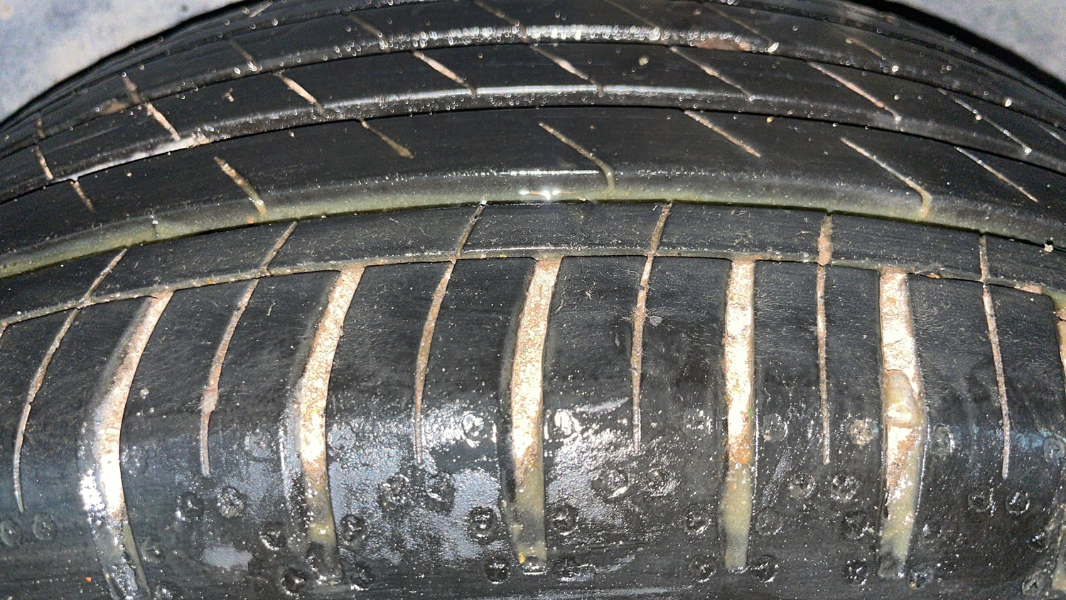 Used 2024 MG Motors Hector Sharp Pro 1.5 Turbo CVT Petrol Automatic tyres LEFT REAR TYRE TREAD VIEW
