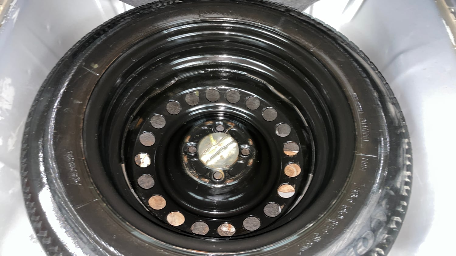 Used 2016 Honda City VX Petrol Manual tyres SPARE TYRE VIEW