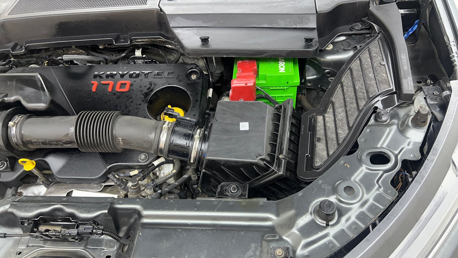 Used 2023 Tata Safari XM Diesel Manual engine ENGINE LEFT SIDE VIEW