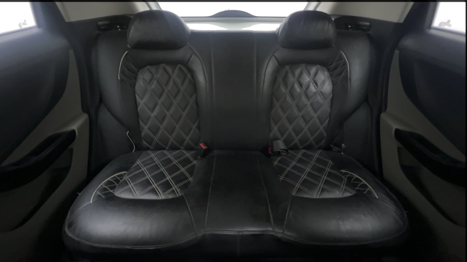Used 2019 Tata Nexon XM Petrol Manual interior REAR SEAT CONDITION VIEW