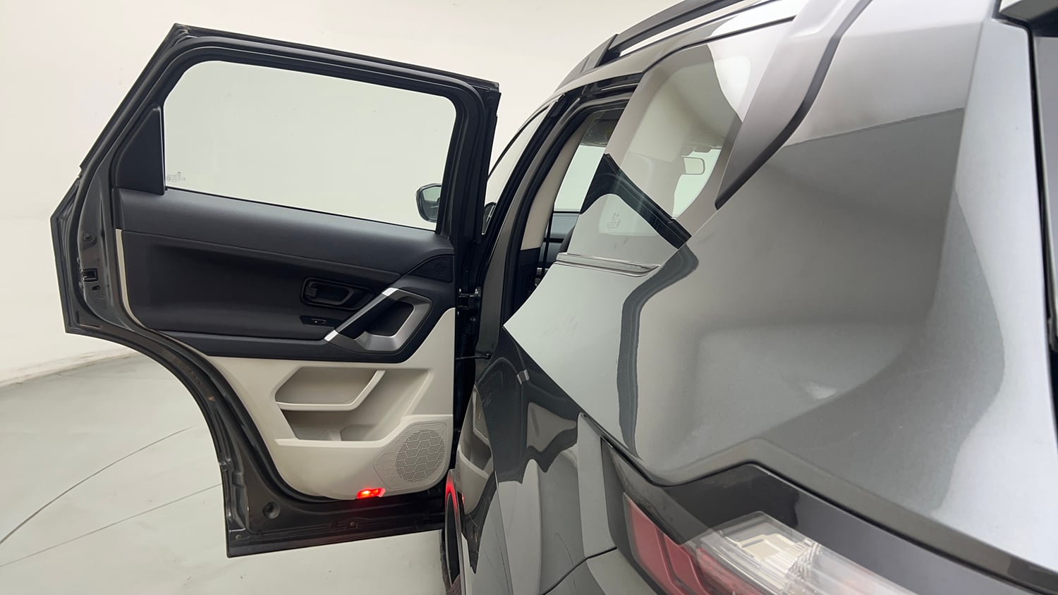 Used 2023 Tata Safari XM Diesel Manual interior LEFT REAR DOOR OPEN VIEW