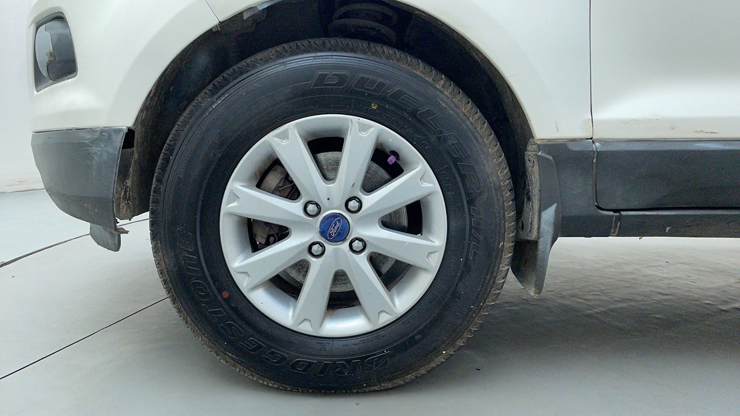 Used 2017 Ford EcoSport Trend+ 1.5L TDCi Diesel Manual tyres LEFT FRONT TYRE RIM VIEW