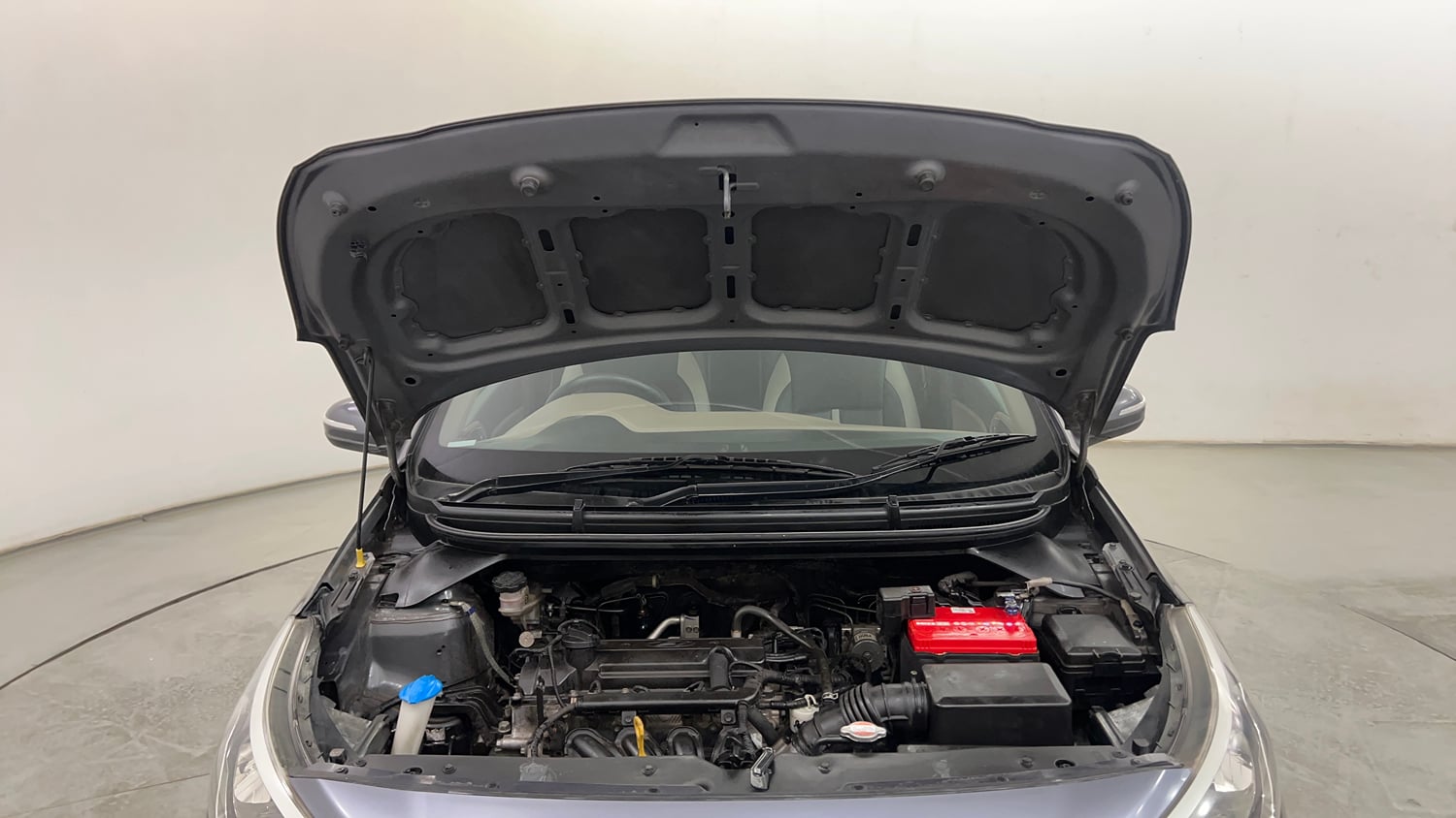 Used 2017 Hyundai Elite i20 Sportz 1.2 Petrol Manual engine ENGINE & BONNET OPEN FRONT VIEW