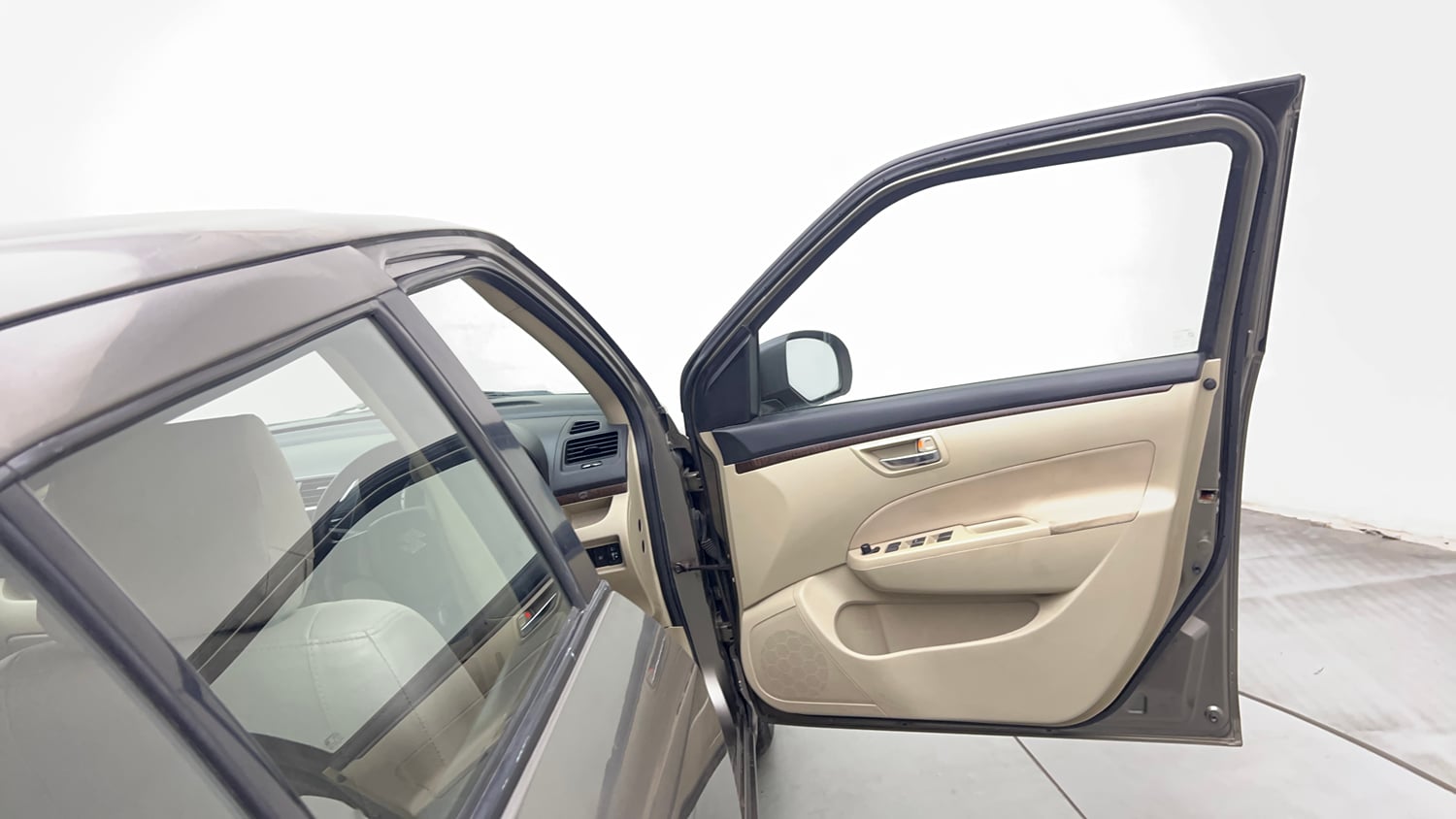 Used 2015 Maruti Suzuki Swift Dzire VXI Petrol Manual interior RIGHT FRONT DOOR OPEN VIEW