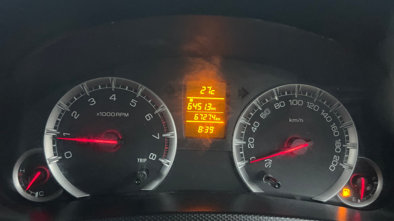 Used 2016 Maruti Suzuki Swift ZXi Petrol Manual interior CLUSTERMETER VIEW