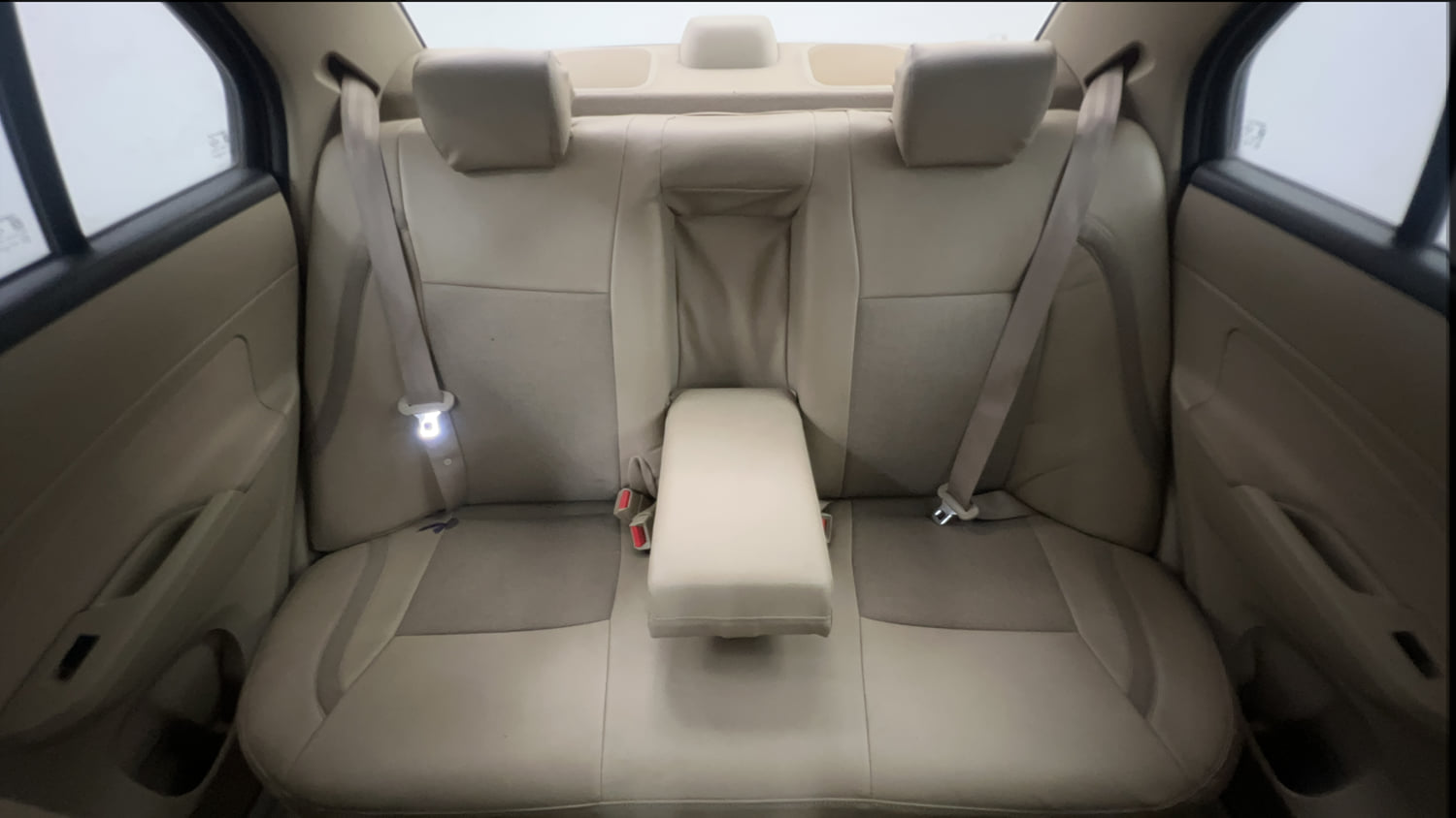 Used 2012 Maruti Suzuki Swift Dzire VXI Petrol Manual interior REAR SEAT CONDITION VIEW