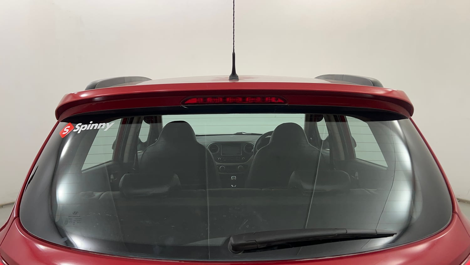 Used 2018 Hyundai Grand i10 Asta 1.2 Kappa VTVT Petrol Manual exterior BACK WINDSHIELD VIEW