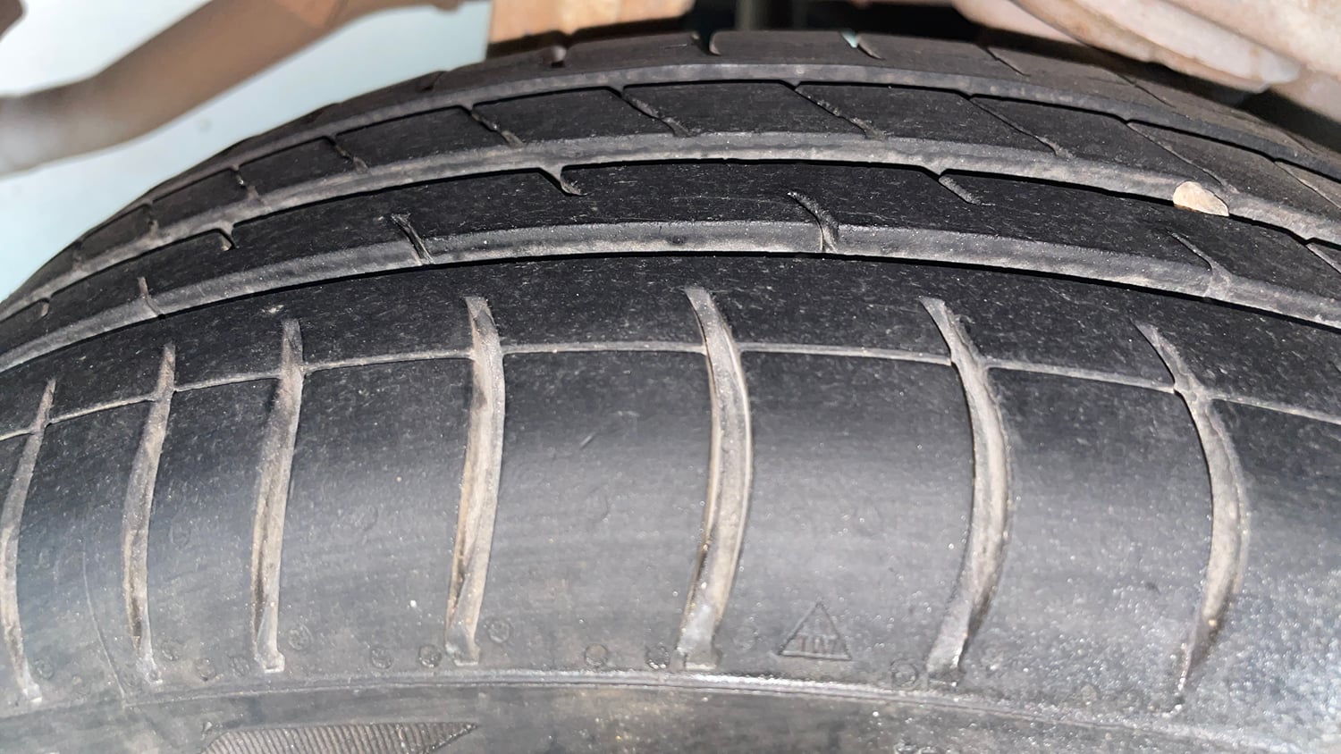 Used 2016 Maruti Suzuki Alto K10 VXi Petrol Manual tyres RIGHT REAR TYRE TREAD VIEW