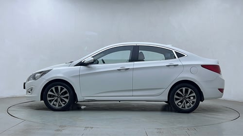 Used 2016 Hyundai Verna 1.6 VTVT SX AT Petrol Automatic exterior LEFT SIDE VIEW