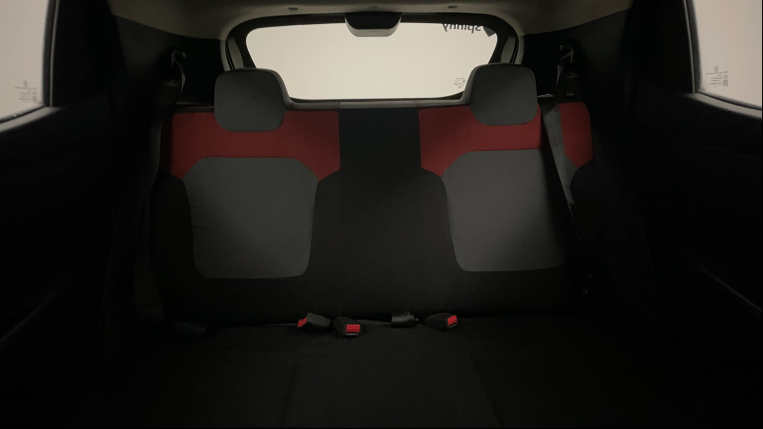 Used 2017 Renault Kwid RXT Petrol Manual interior REAR SEAT CONDITION VIEW