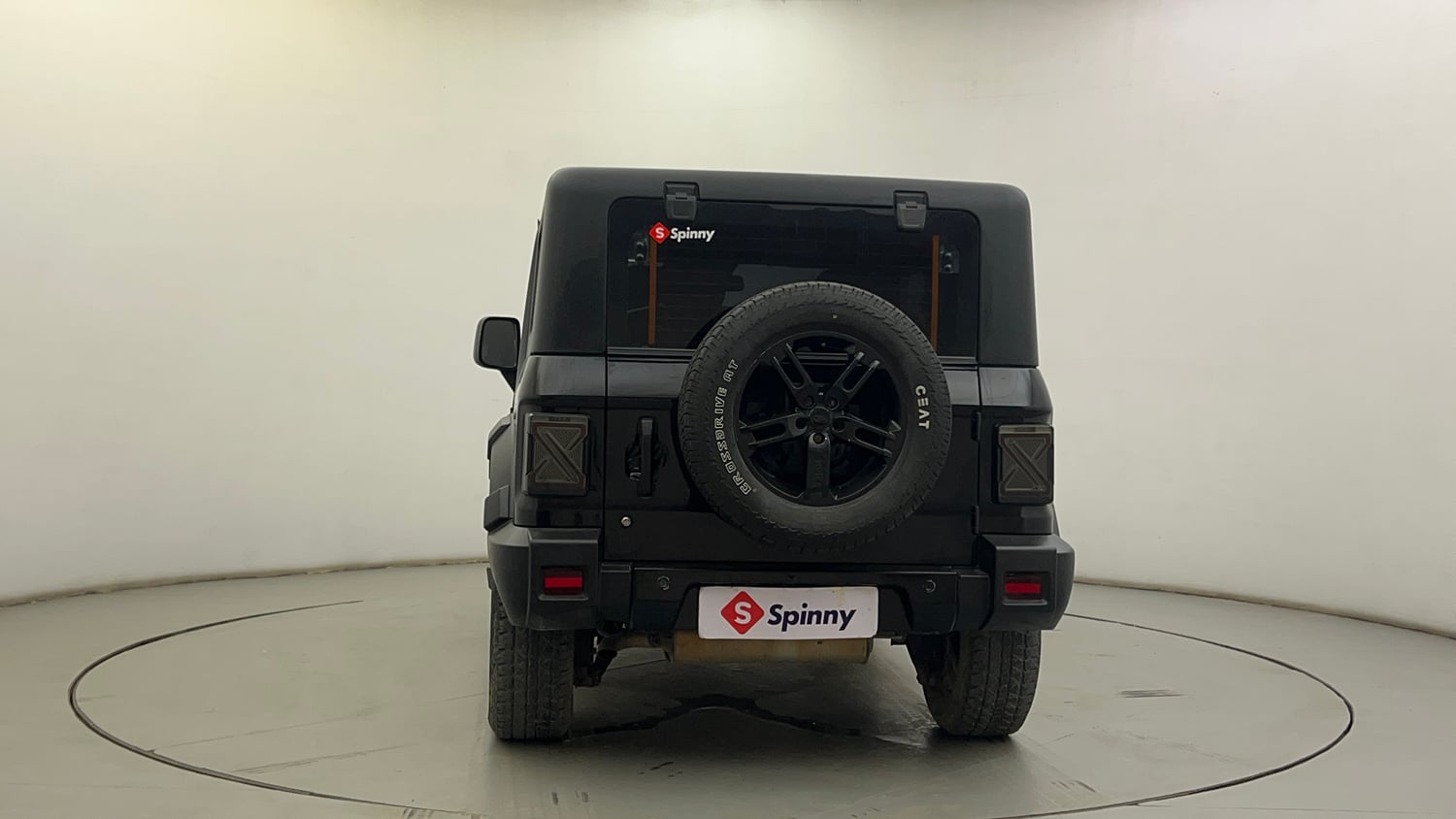 Used 2022 mahindra Thar LX Hard Top Petrol AT 4WD Petrol Automatic exterior BACK VIEW