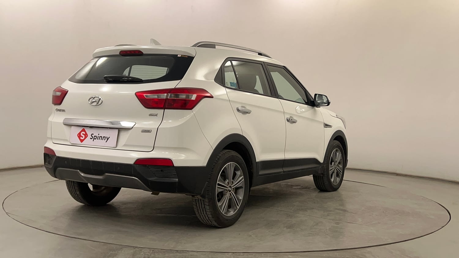 Used 2018 Hyundai Creta SX 1.6 CRDI (O) Diesel Manual exterior RIGHT REAR CORNER VIEW