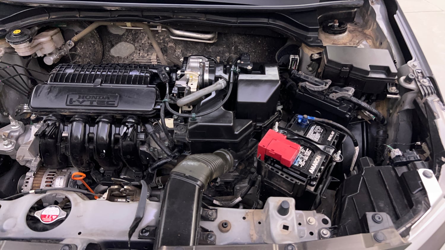 Used 2024 honda Amaze 2nd Generation VX 1.2 Petrol CVT Petrol Automatic engine ENGINE LEFT SIDE VIEW