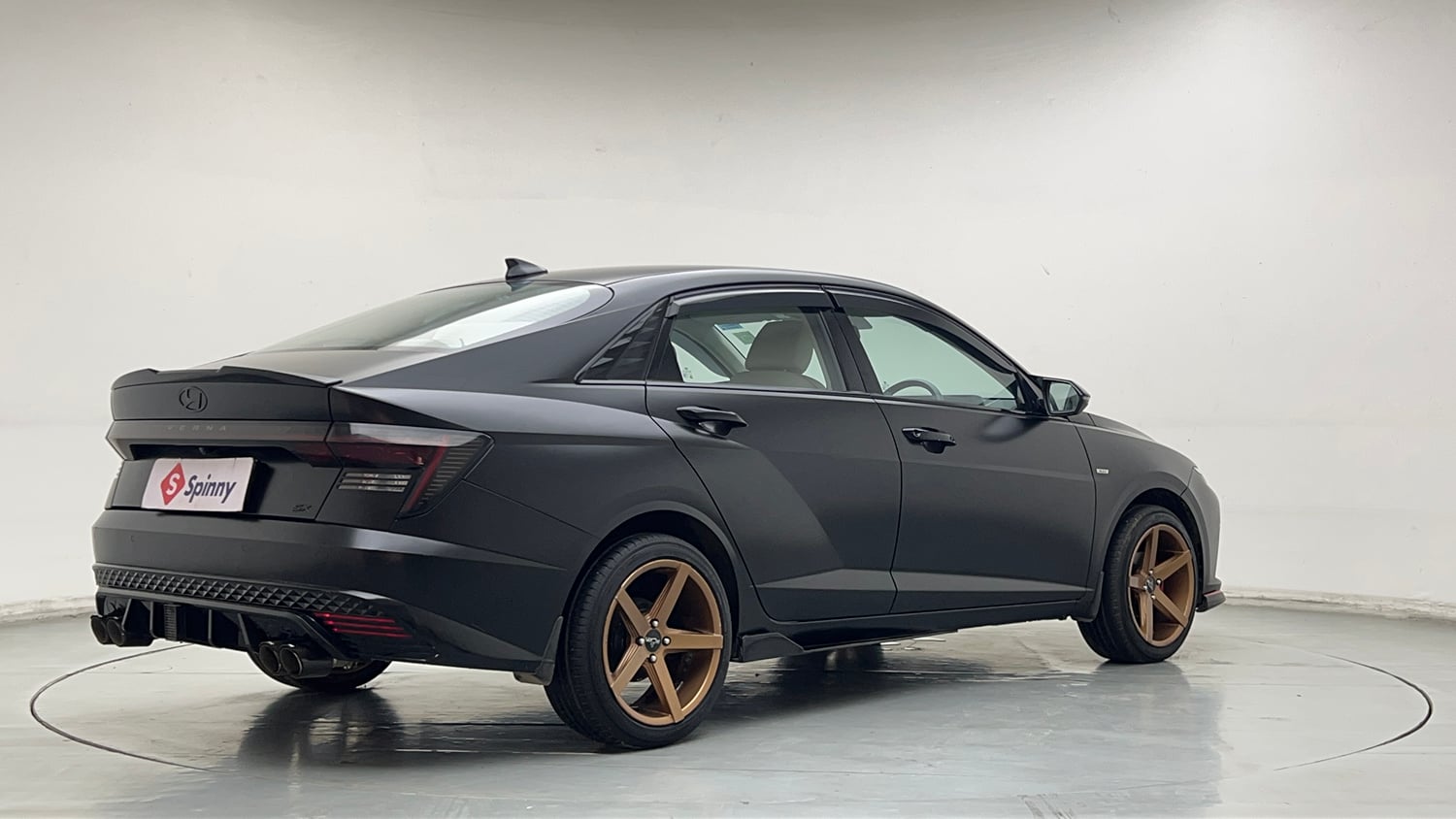 Used 2023 Hyundai Verna SX (O) 1.5 Petrol IVT Petrol Automatic exterior RIGHT REAR CORNER VIEW