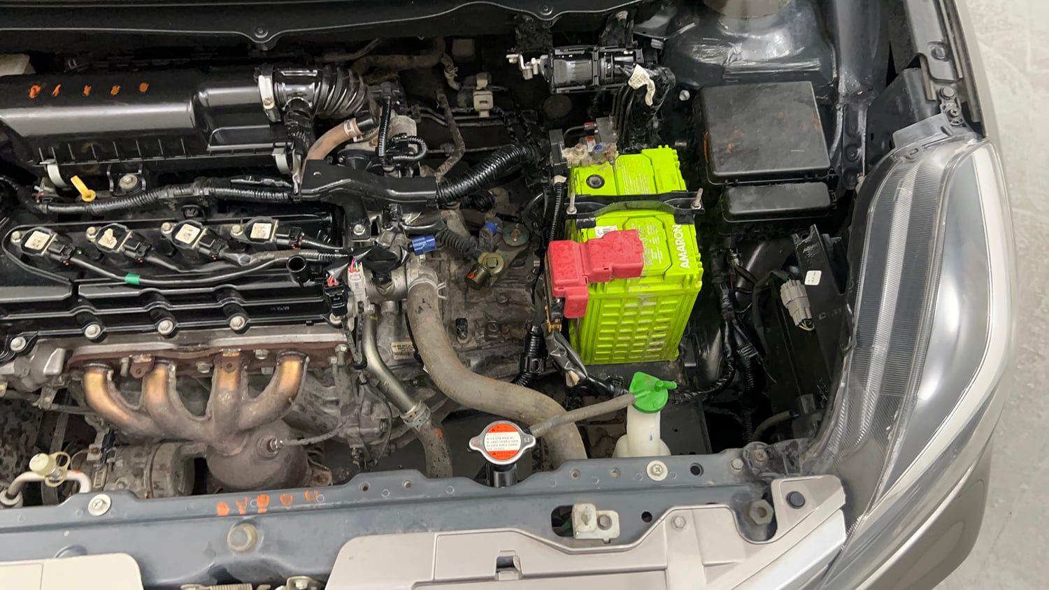 Used 2020 Maruti Suzuki Baleno Zeta Petrol Manual engine ENGINE LEFT SIDE VIEW