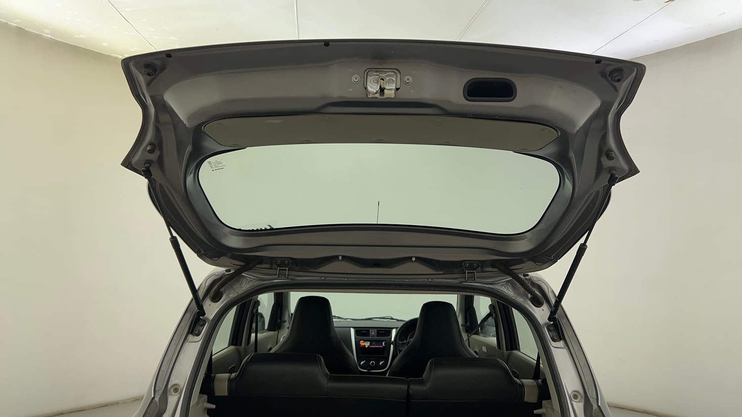Used 2016 Maruti Suzuki Celerio VXi AMT Petrol Automatic interior DICKY DOOR OPEN VIEW