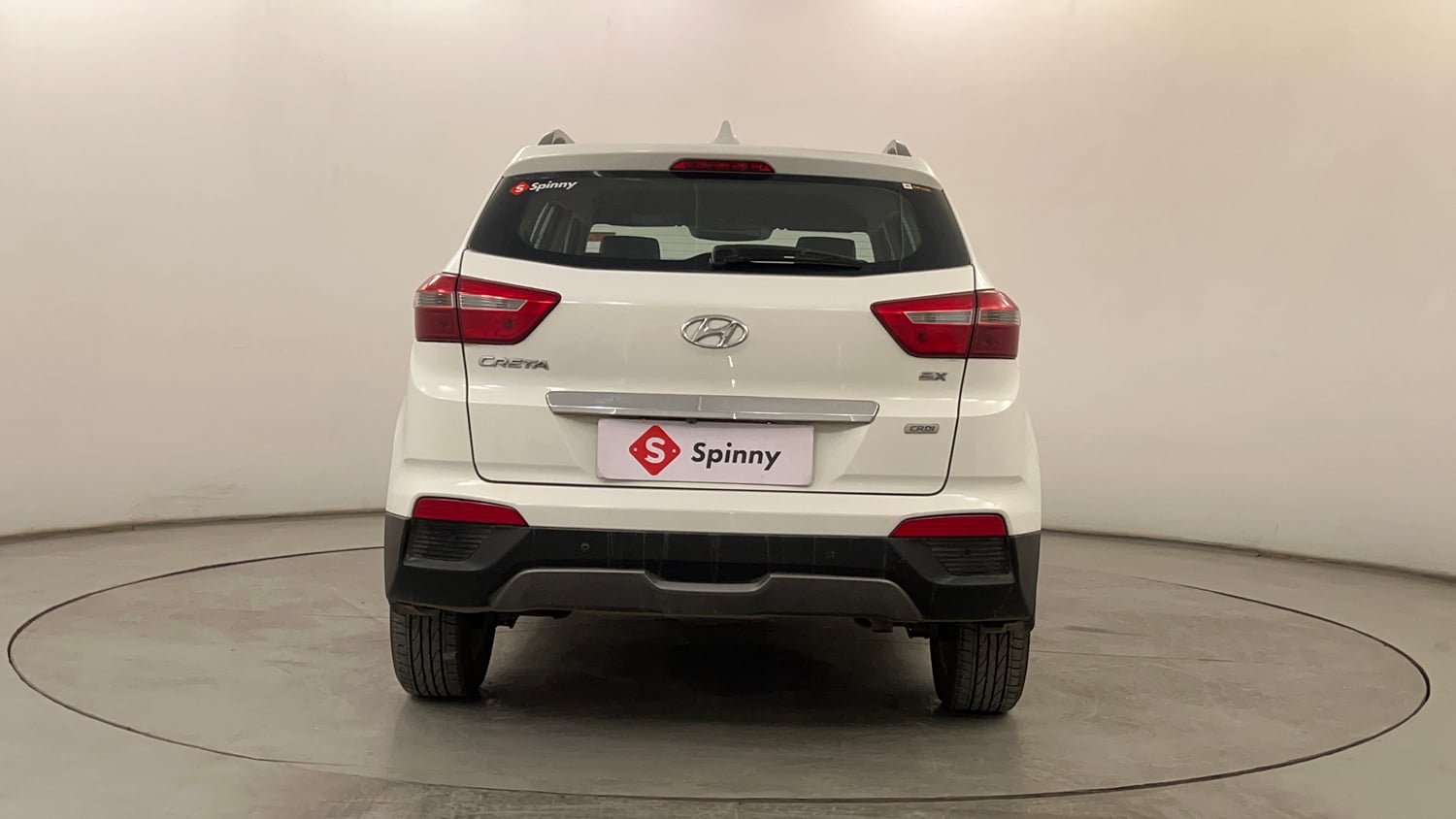 Used 2018 Hyundai Creta SX 1.6 CRDI (O) Diesel Manual exterior BACK VIEW