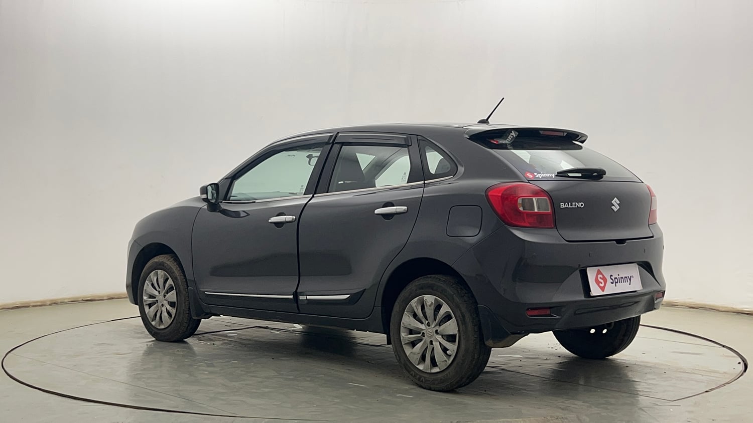 Used 2018 Maruti Suzuki Baleno Delta 1.2 Petrol Manual exterior LEFT REAR CORNER VIEW