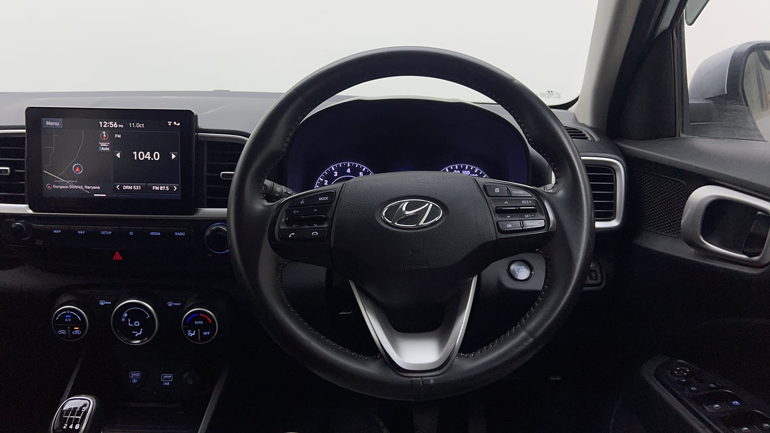 Used 2019 hyundai Venue SX 1.0 (O) Turbo Petrol Petrol Manual interior STEERING VIEW