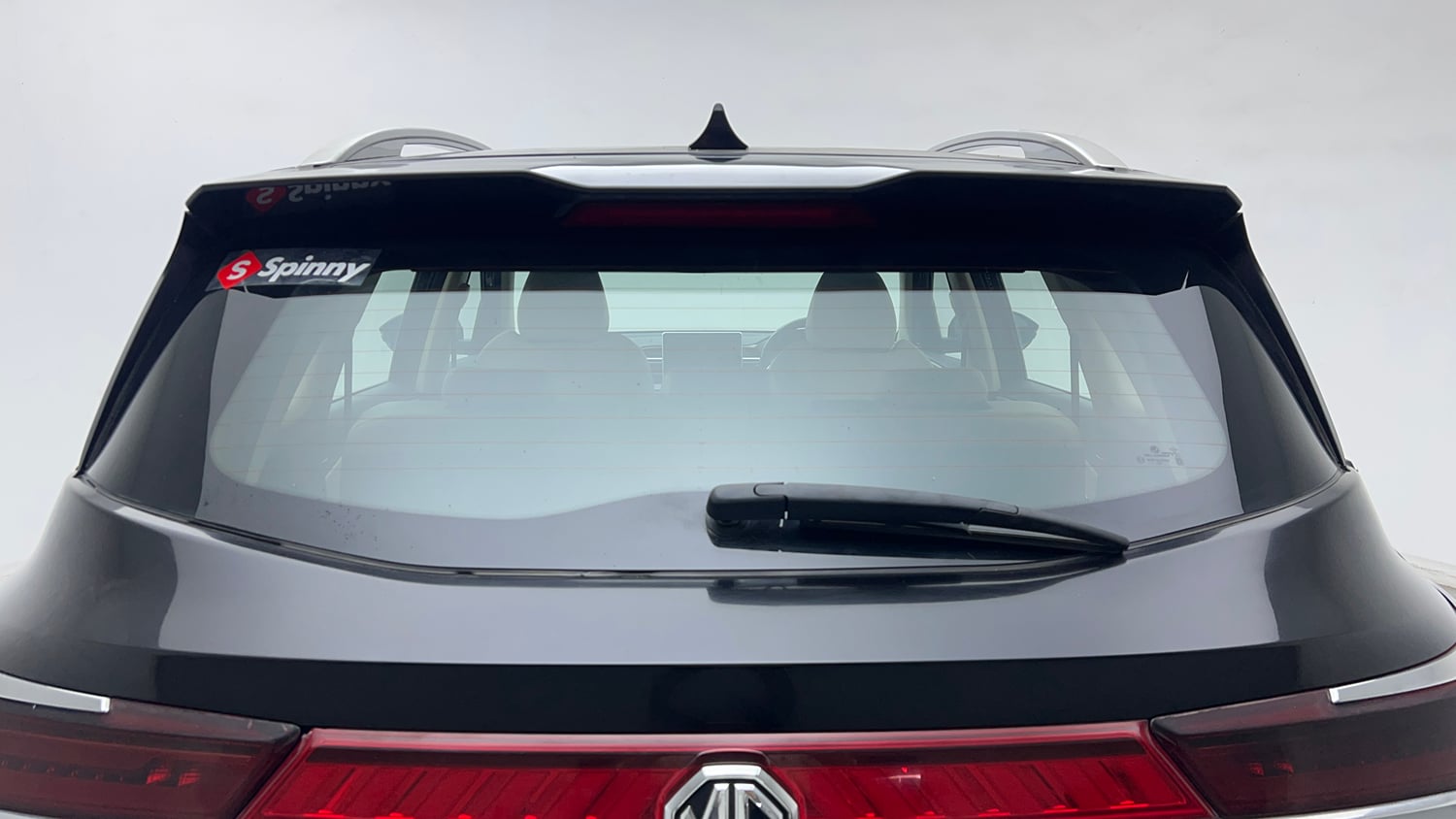 Used 2023 MG Motors Hector Savvy Pro 1.5 Turbo Petrol CVT Petrol Automatic exterior BACK WINDSHIELD VIEW