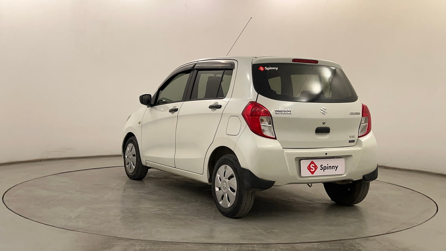 Used 2014 Maruti Suzuki Celerio VXi AMT Petrol Automatic exterior LEFT REAR CORNER VIEW