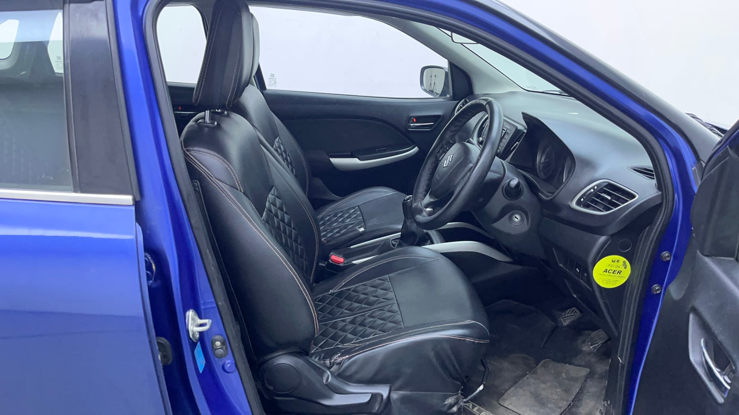 Used 2017 Maruti Suzuki Baleno Delta 1.2 Petrol Manual interior RIGHT SIDE FRONT DOOR CABIN VIEW
