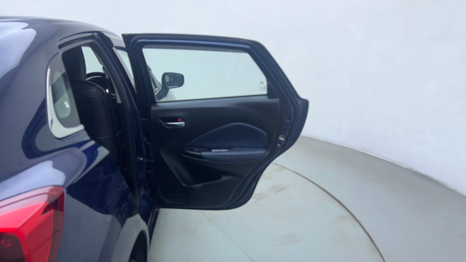 Used 2023 Maruti Suzuki Baleno Zeta MT Petrol Manual interior RIGHT REAR DOOR OPEN VIEW