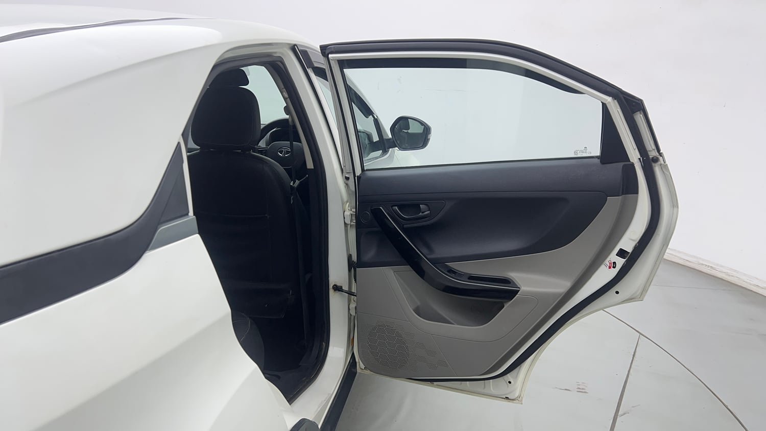 Used 2019 Tata Nexon XM Petrol Manual interior RIGHT REAR DOOR OPEN VIEW