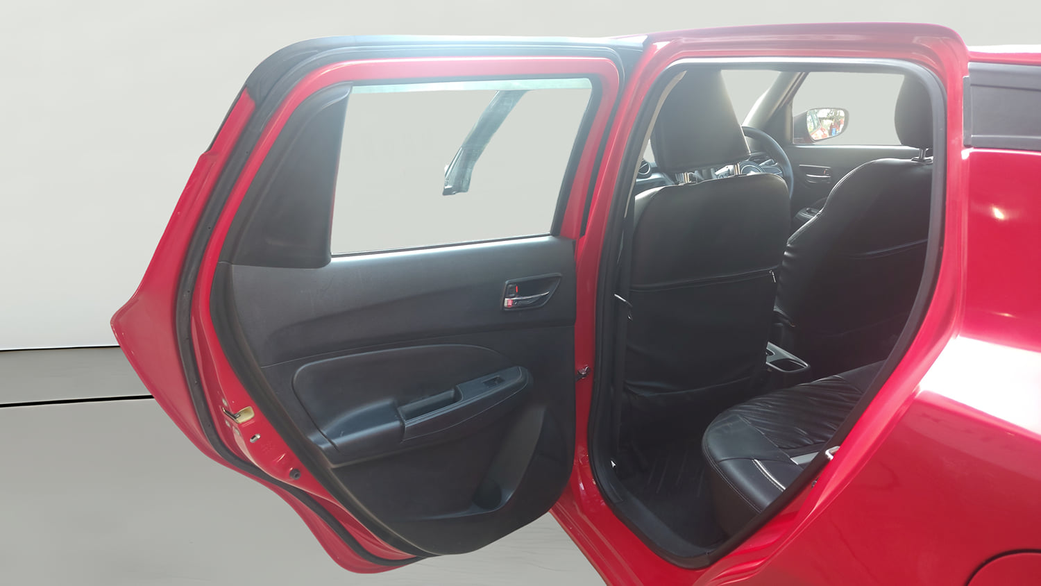 Used 2022 Maruti Suzuki Swift VXi Petrol Manual interior LEFT REAR DOOR OPEN VIEW