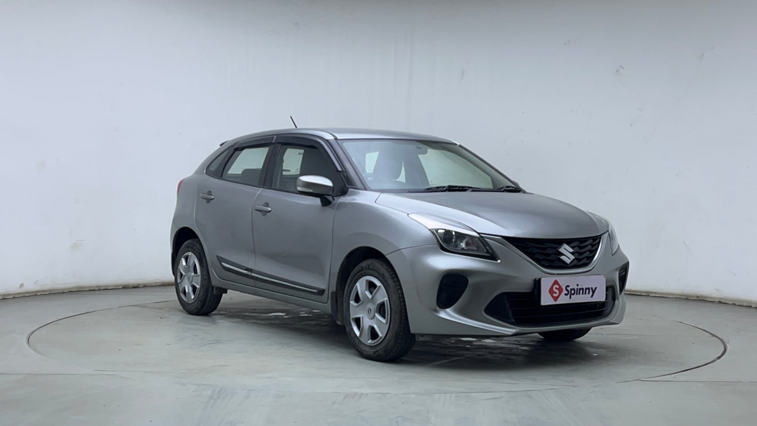 Used 2021 Maruti Suzuki Baleno Delta Petrol Manual exterior RIGHT FRONT CORNER VIEW