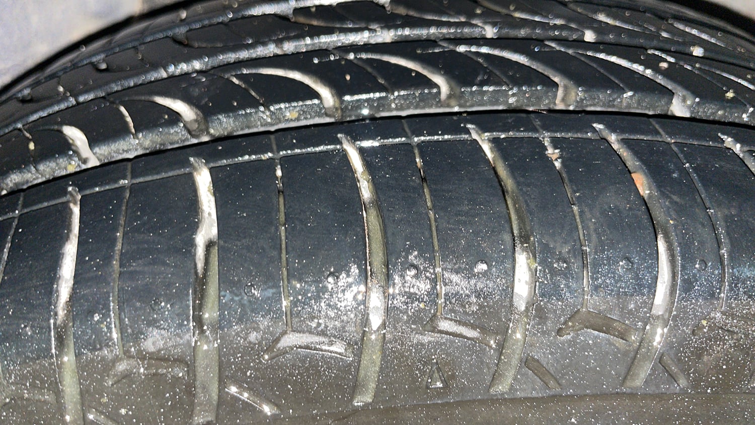 Used 2016 Honda City VX Petrol Manual tyres LEFT REAR TYRE TREAD VIEW