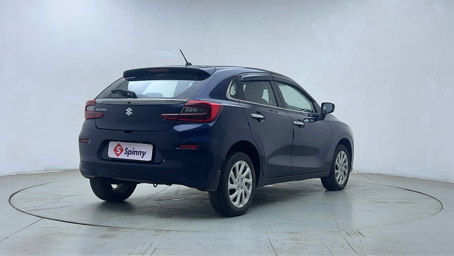 Used 2023 Maruti Suzuki Baleno Zeta MT Petrol Manual exterior RIGHT REAR CORNER VIEW